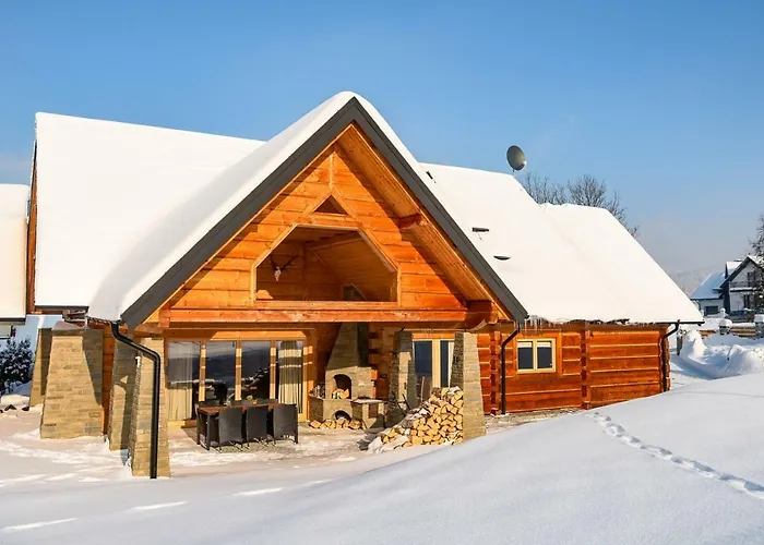 וילה Labowska - Basen, Sauna, Grota Solna Łabowa